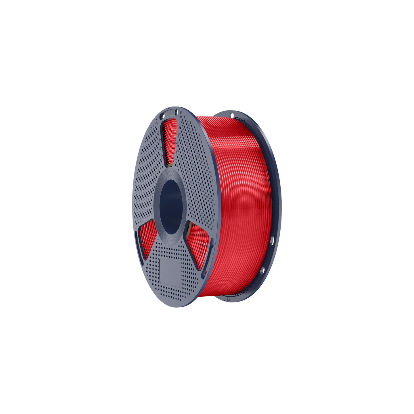 Sunlu PLA+ Filament (Transparent Red)