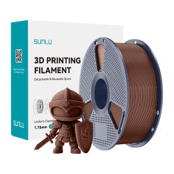 View product Sunlu PLA+ Filament (Chocolate)