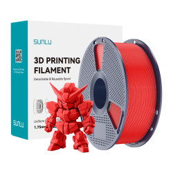 View product Sunlu PLA+ 2.0 Filament (Red)