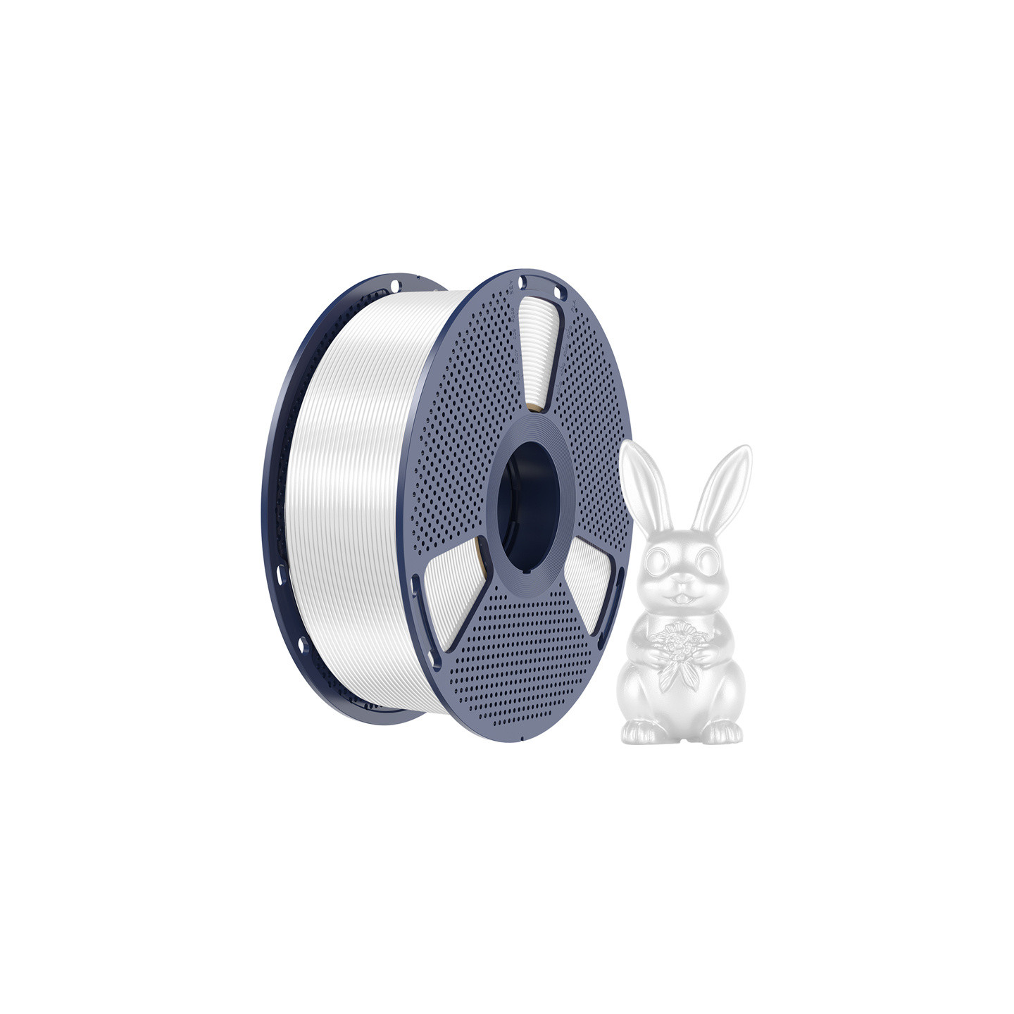 Sunlu PLA+ Silk Filament (White)