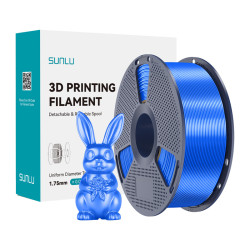 View product Sunlu PLA+ Silk Filament (blue)