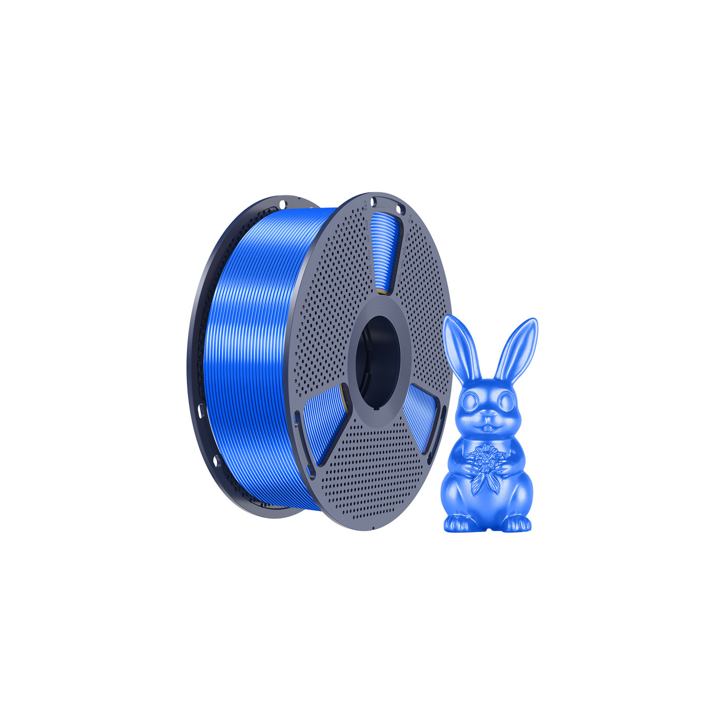 Sunlu PLA+ Silk Filament (blue)
