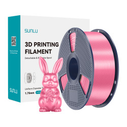View product Sunlu PLA+ Silk Filament (Pink)