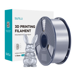 View product Sunlu Filament PLA+ Silk Silver