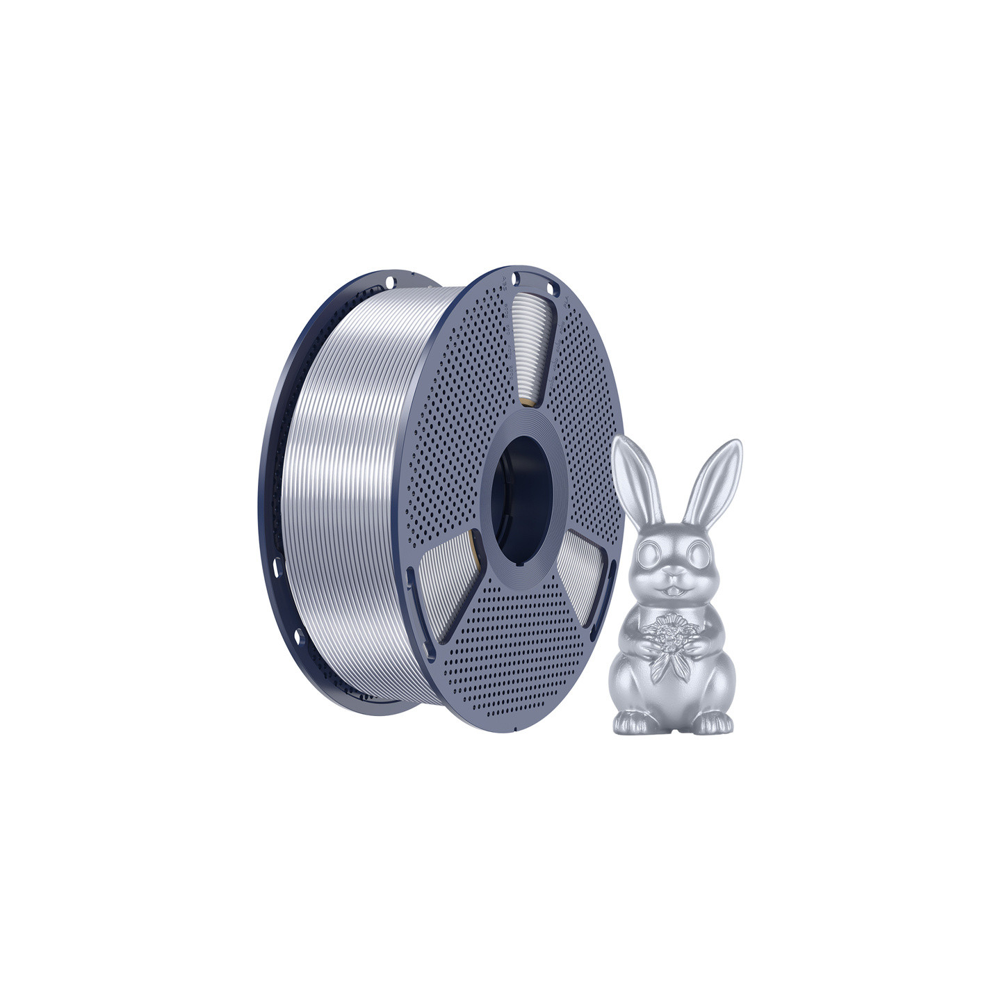 Sunlu Filament PLA+ Silk Silver