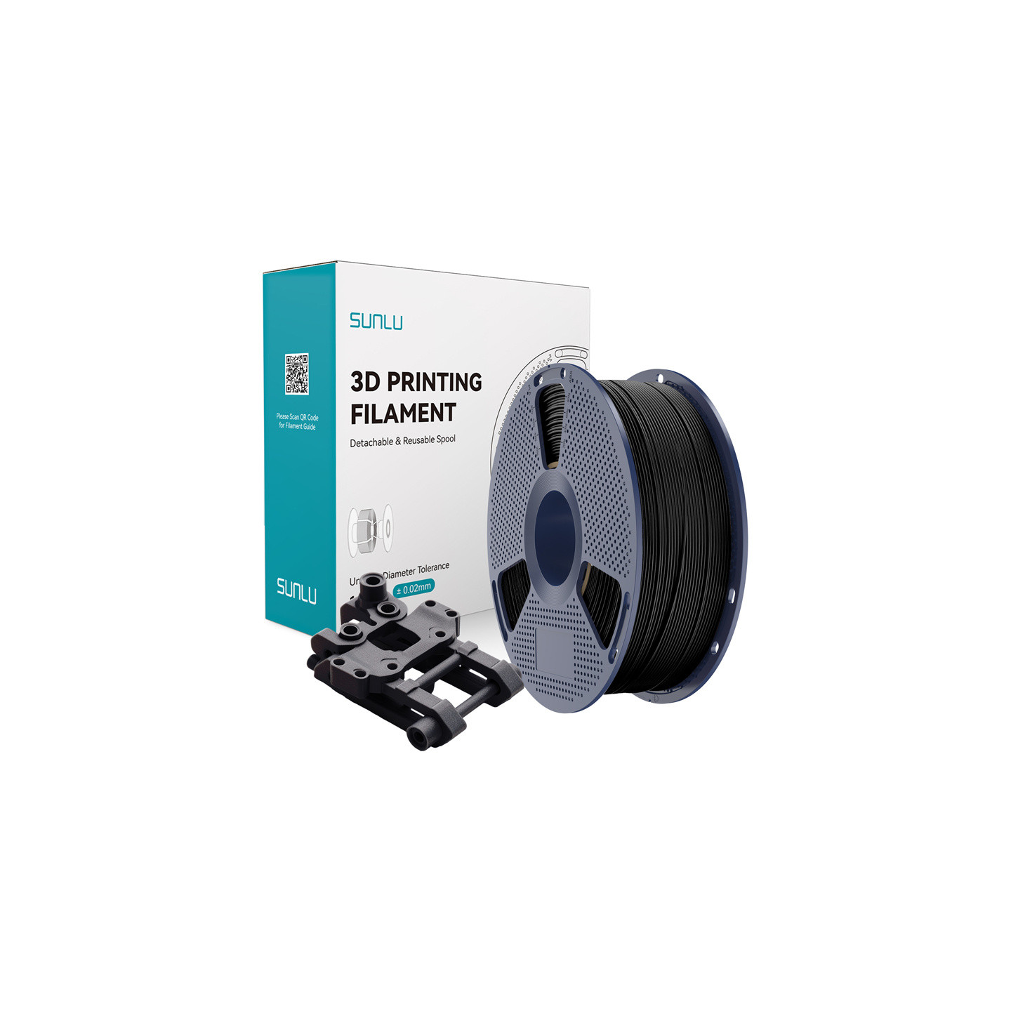 Sunlu ABS Filament (Black)