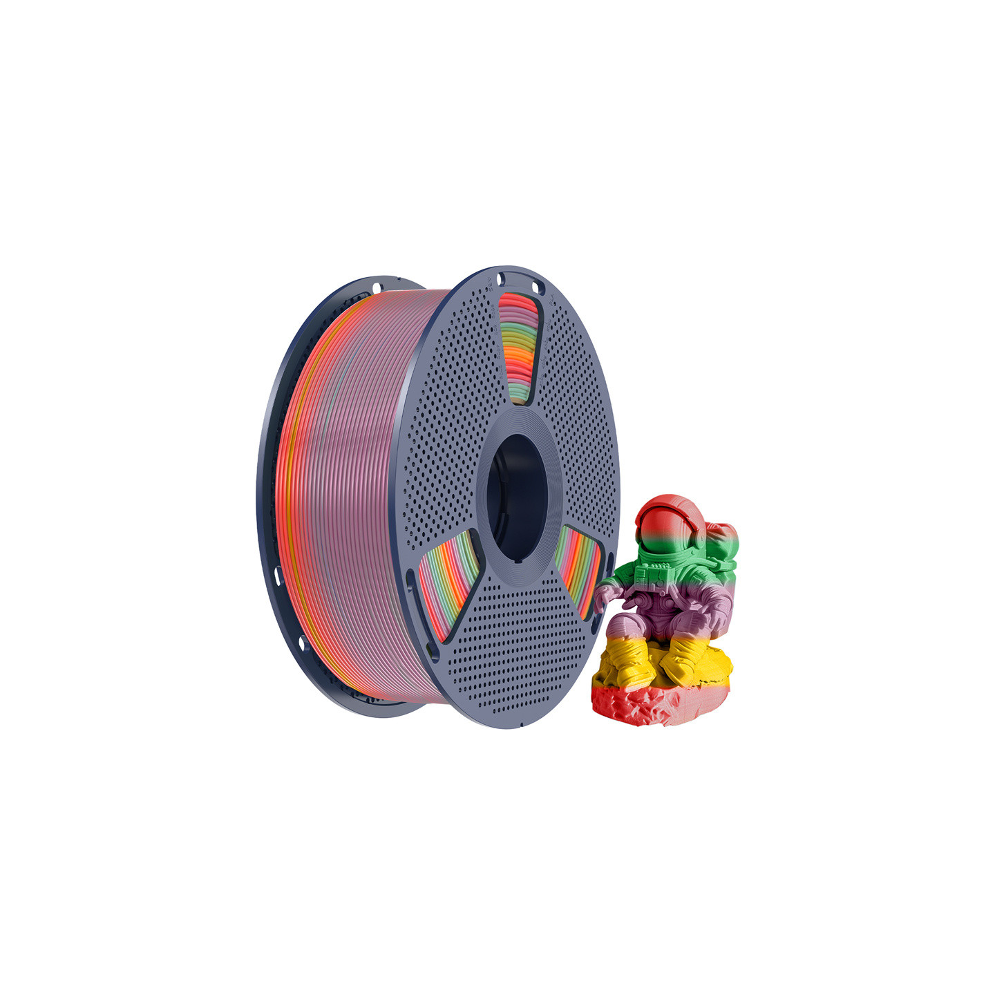 Sunlu PLA Filament (Rainbow) 01