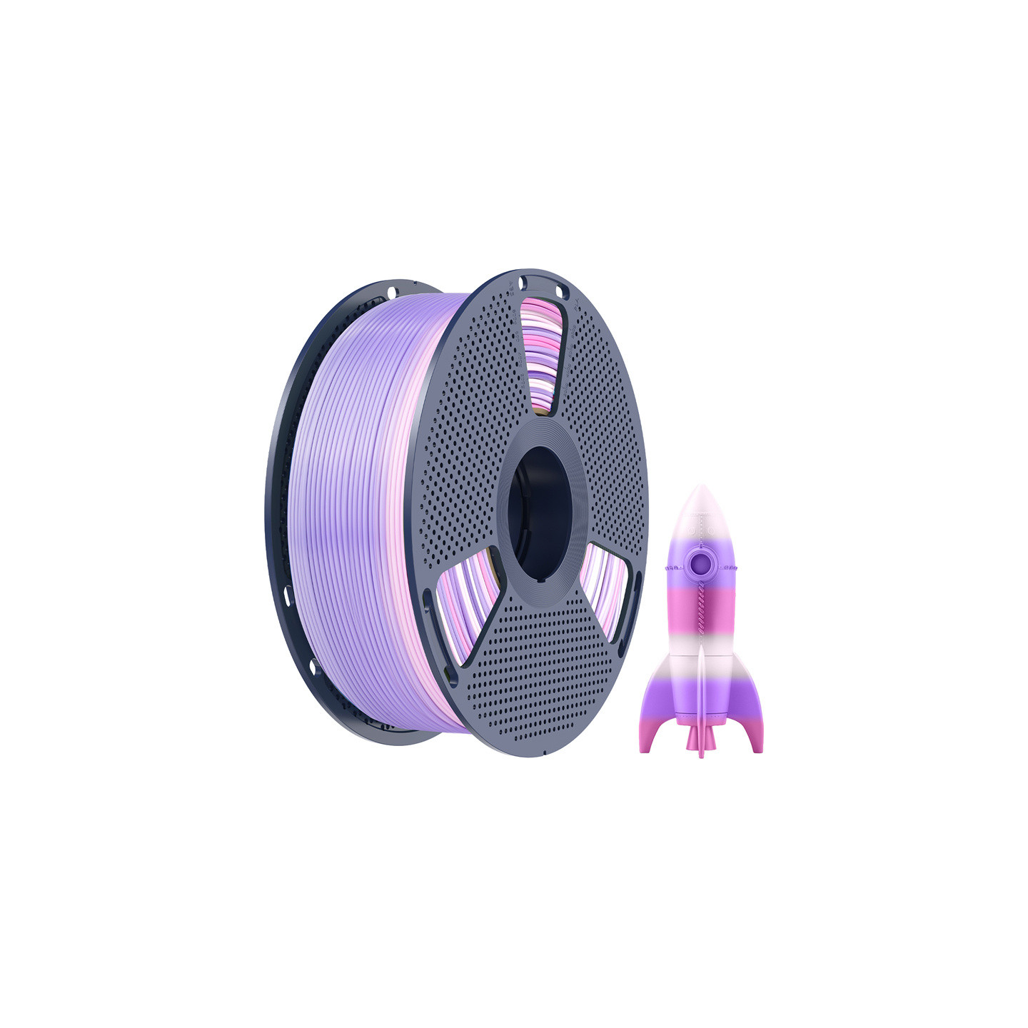 Sunlu PLA Filament (Rainbow) 03