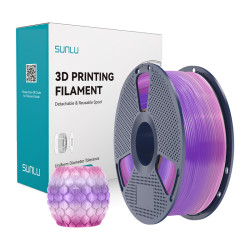 View product Sunlu PLA Transparent (Rainbow) 03 Filament