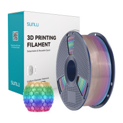 View product Sunlu PLA Transparent (Rainbow) 04 Filament