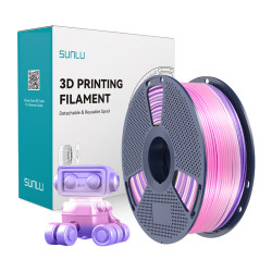 View product Sunlu PLA+ Silk Filament (Rainbow) 03