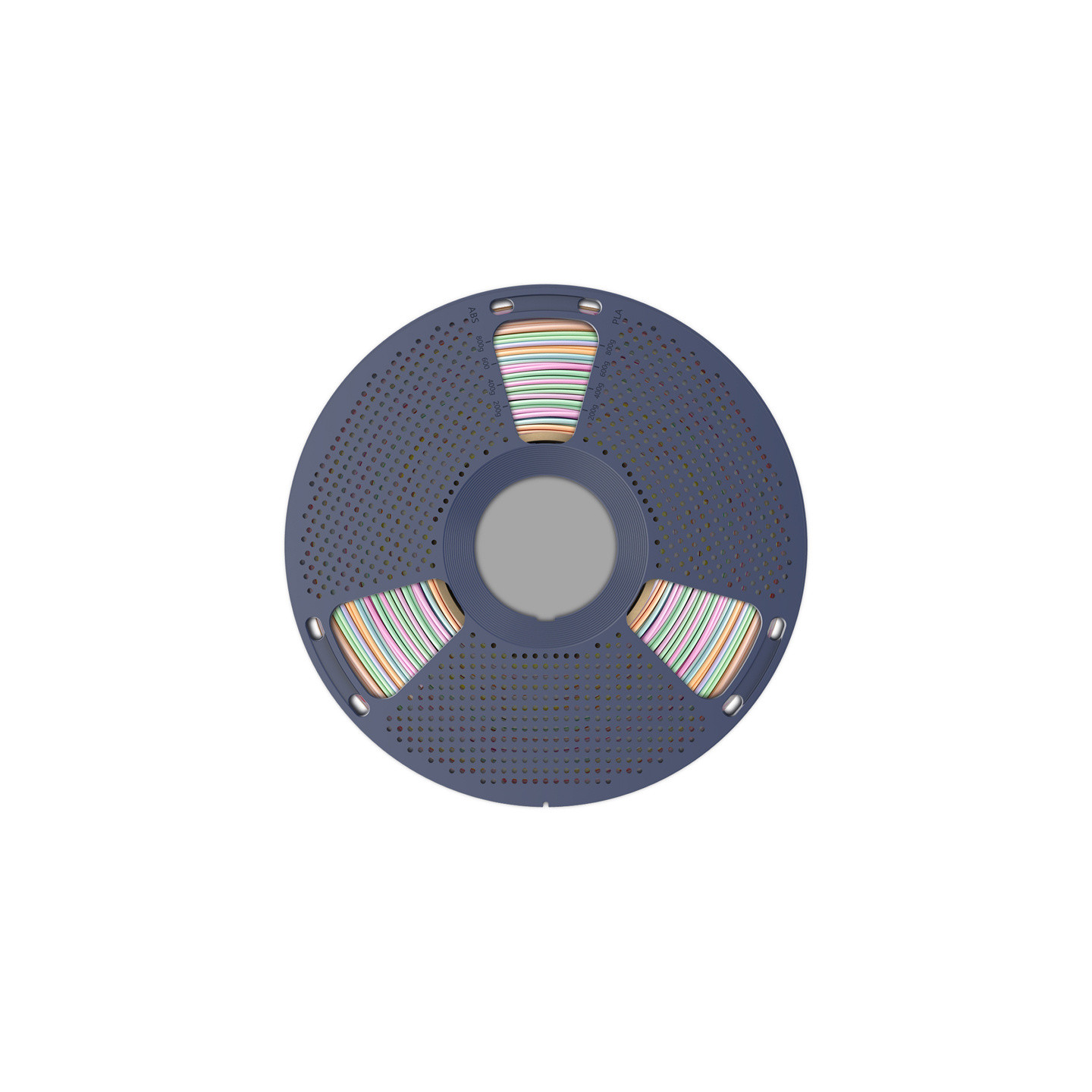 Sunlu PLA+ Silk Filament (Rainbow) 04