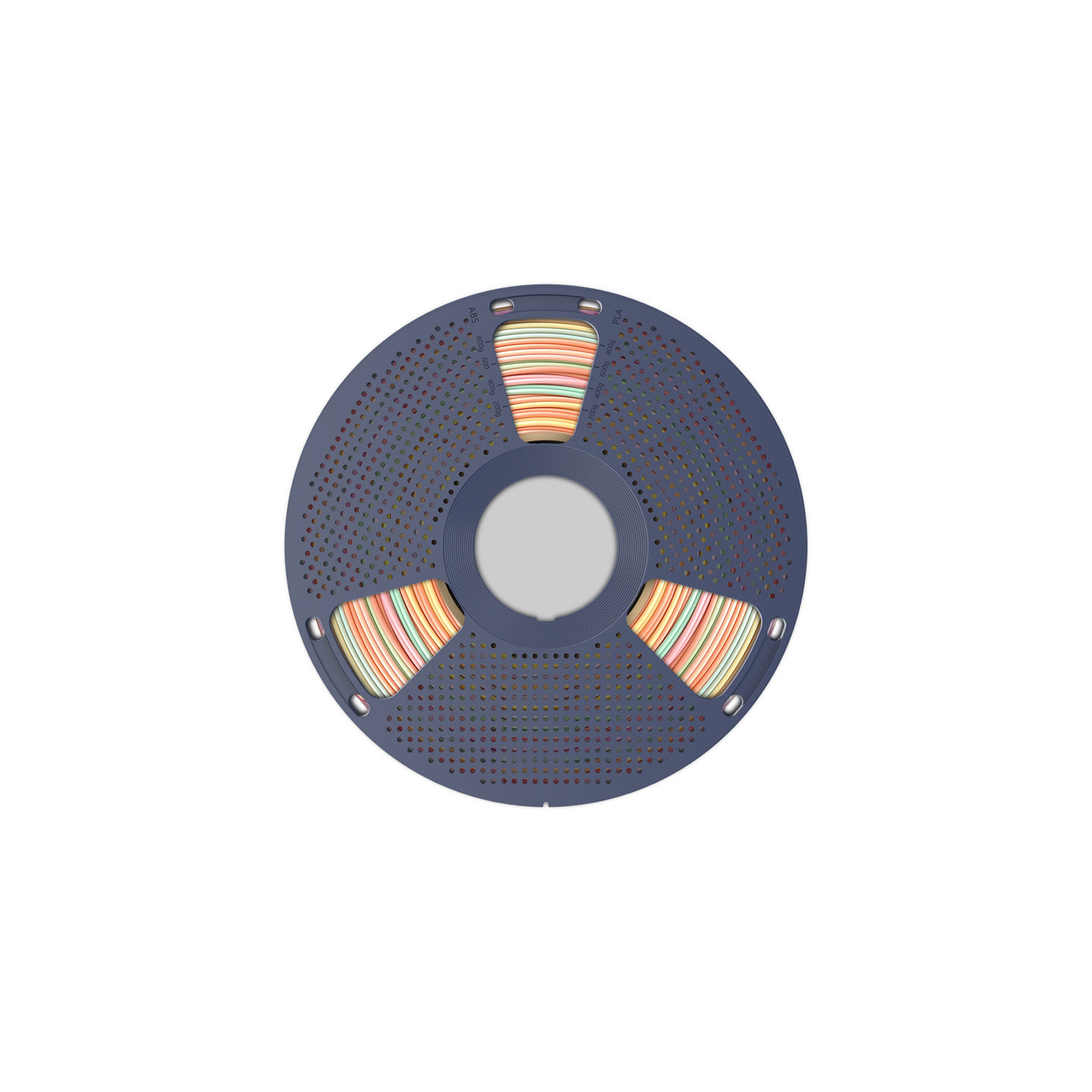 Sunlu PLA+ Silk Filament (Rainbow) 05