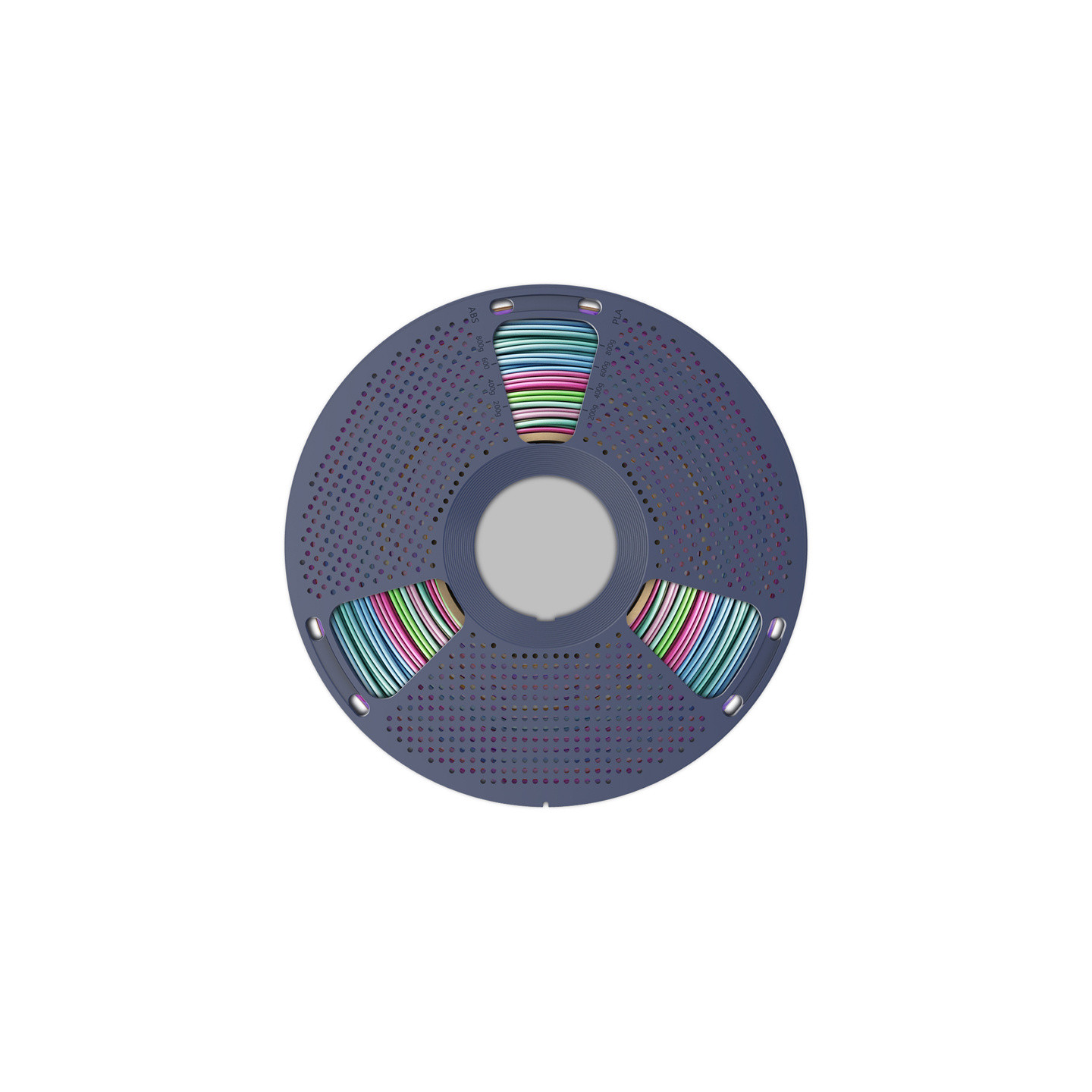 Sunlu PLA+ Silk Filament (Rainbow) 06