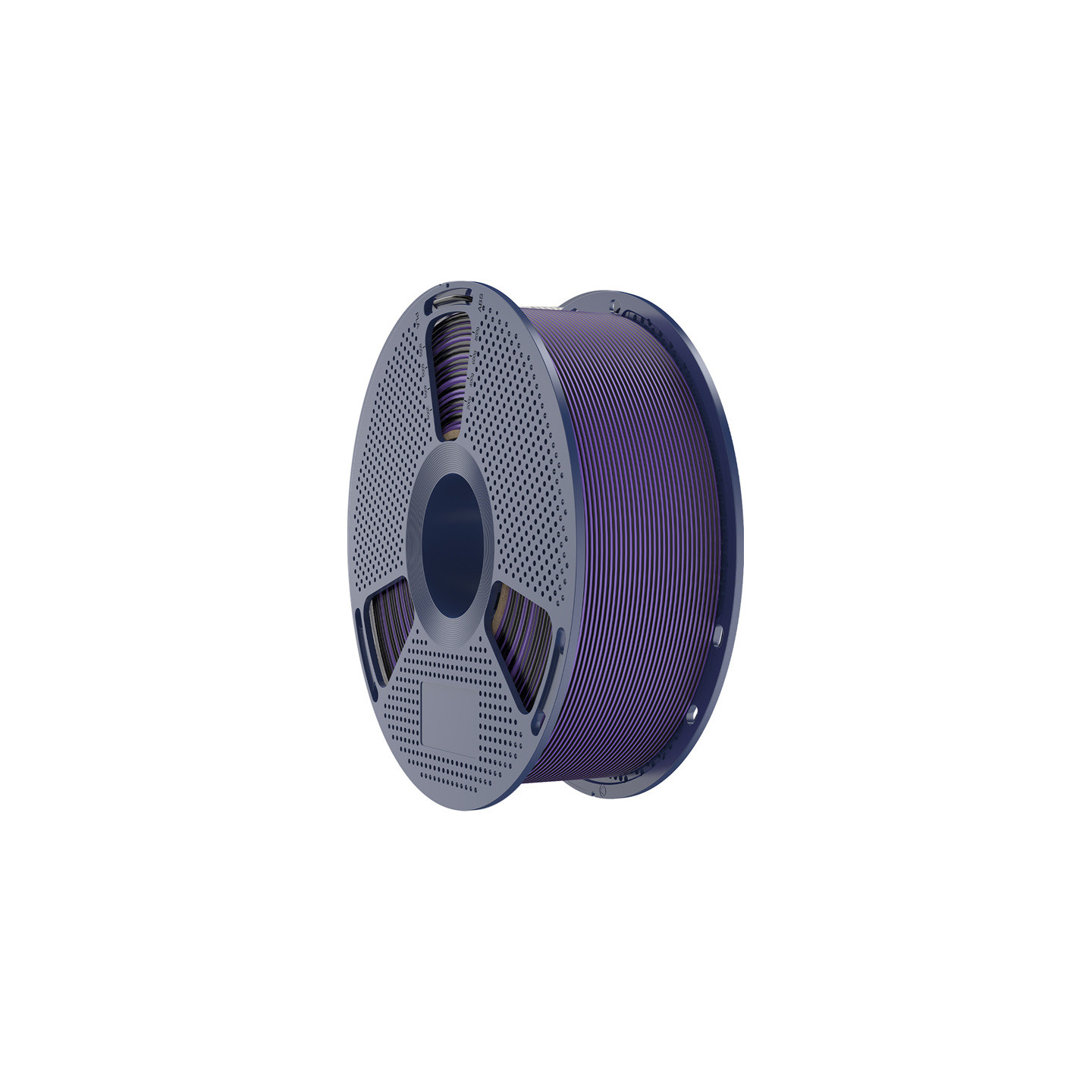 Sunlu PLA+ Silk Dual Color Filament (Black and Purple)