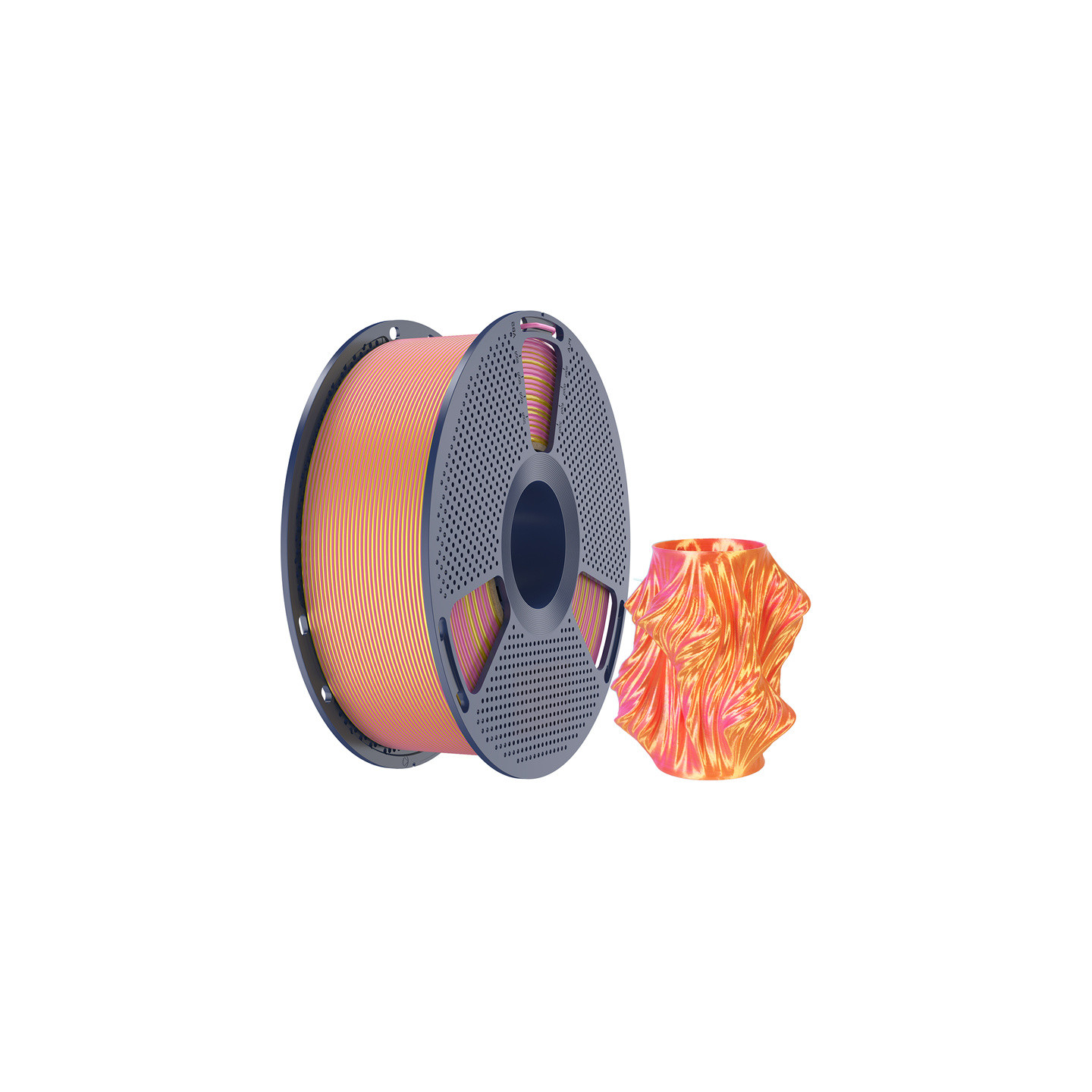 Sunlu PLA+ Silk Dual Color Filament (Pink and Gold)