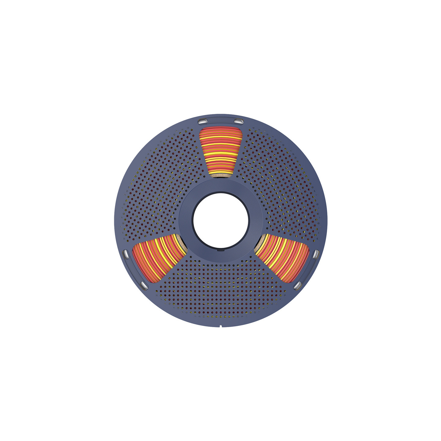Sunlu PLA+ Silk Dual Color Filament (Red and Gold)