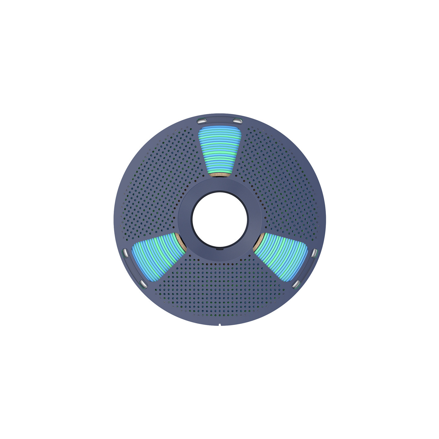 Sunlu PLA+ Silk Dual Color Filament (blue-green)