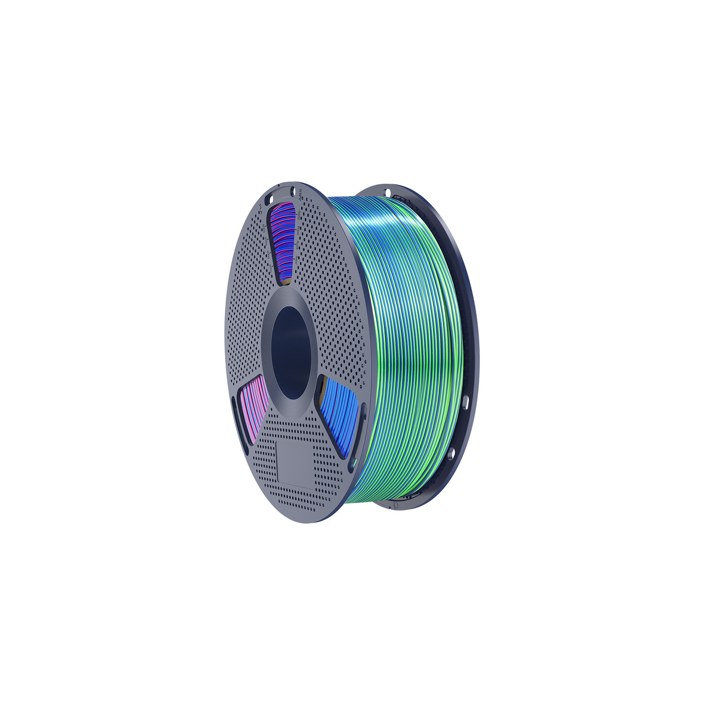Sunlu PLA+ Silk Tri-Color Filament (blue-green-purple)