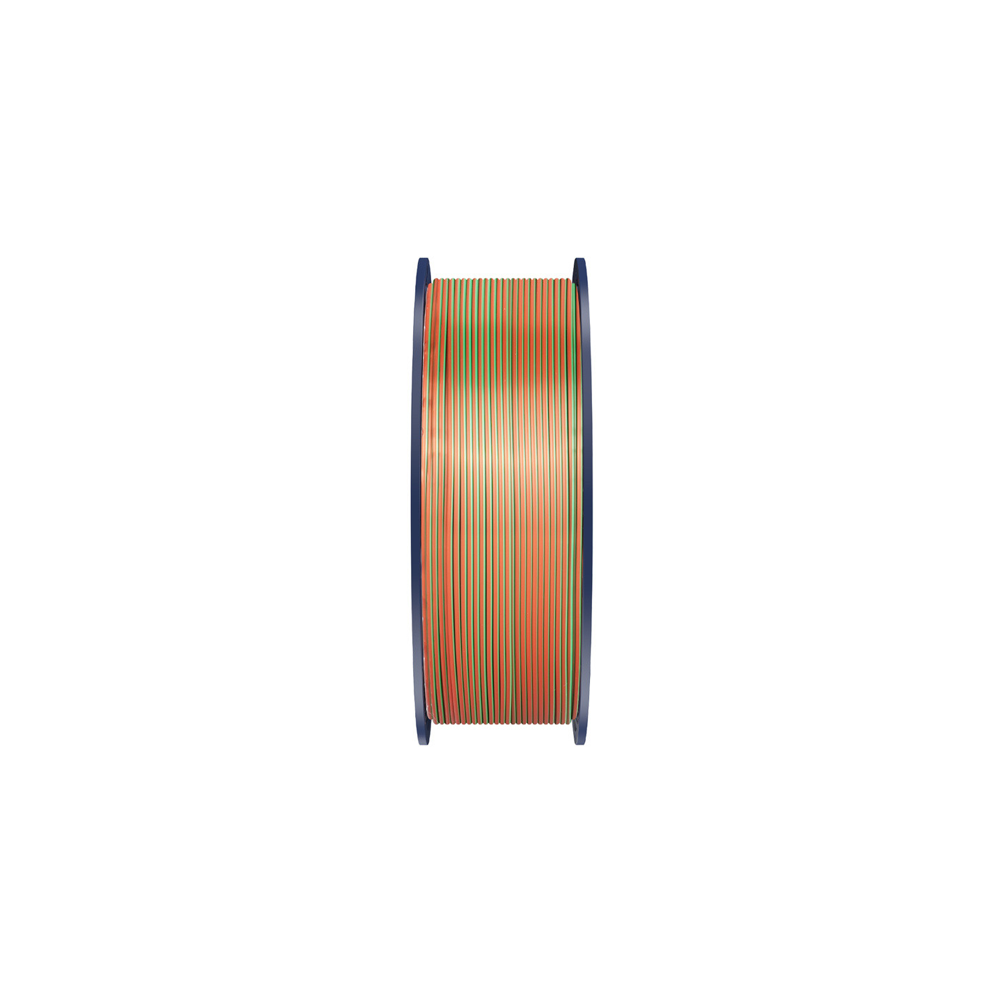 Sunlu PLA+ Silk Tri-Color Filament (orange, blue, and green)