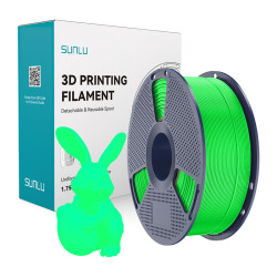 View product Filament Sunlu PLA Glow In The Dark (zielony)