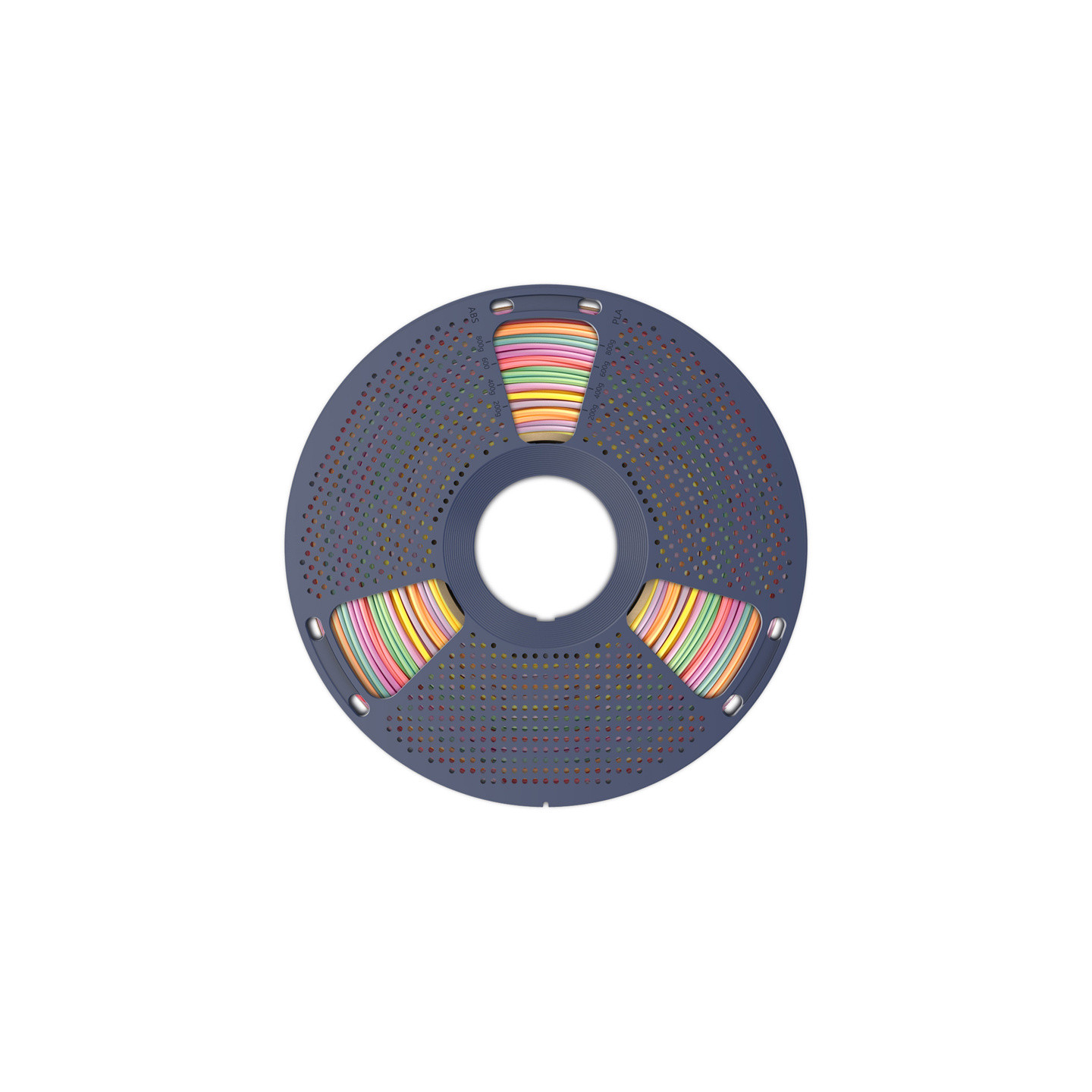 Sunlu PLA+ Silk Filament (Rainbow 01)