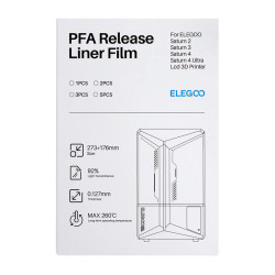 View product PFA film for ELEGOO Saturn 4 / Saturn 4 Ultra (5 pieces)