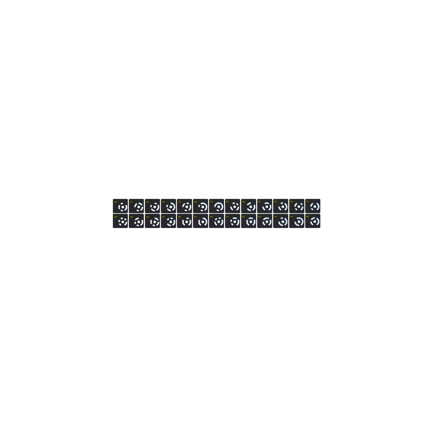 Revopoint Magnetic Markers (208 pcs.)