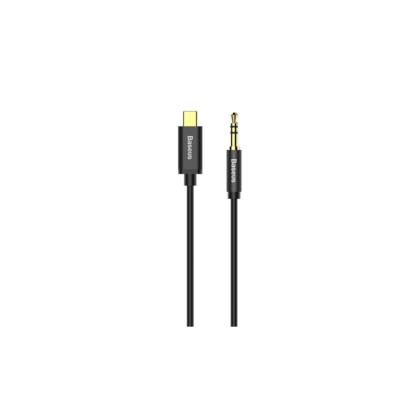 Baseus Yiven Audio cable USB-C to mini jack 3,5mm, 1.2m (Black)