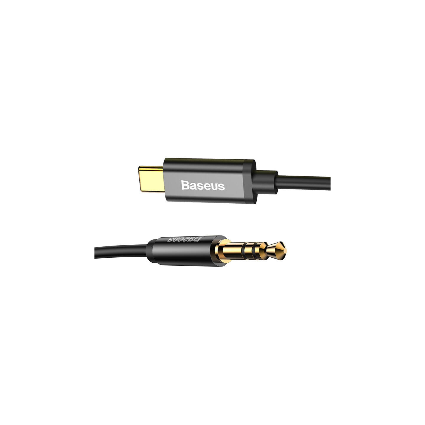 Baseus Yiven Audio cable USB-C to mini jack 3,5mm, 1.2m (Black)