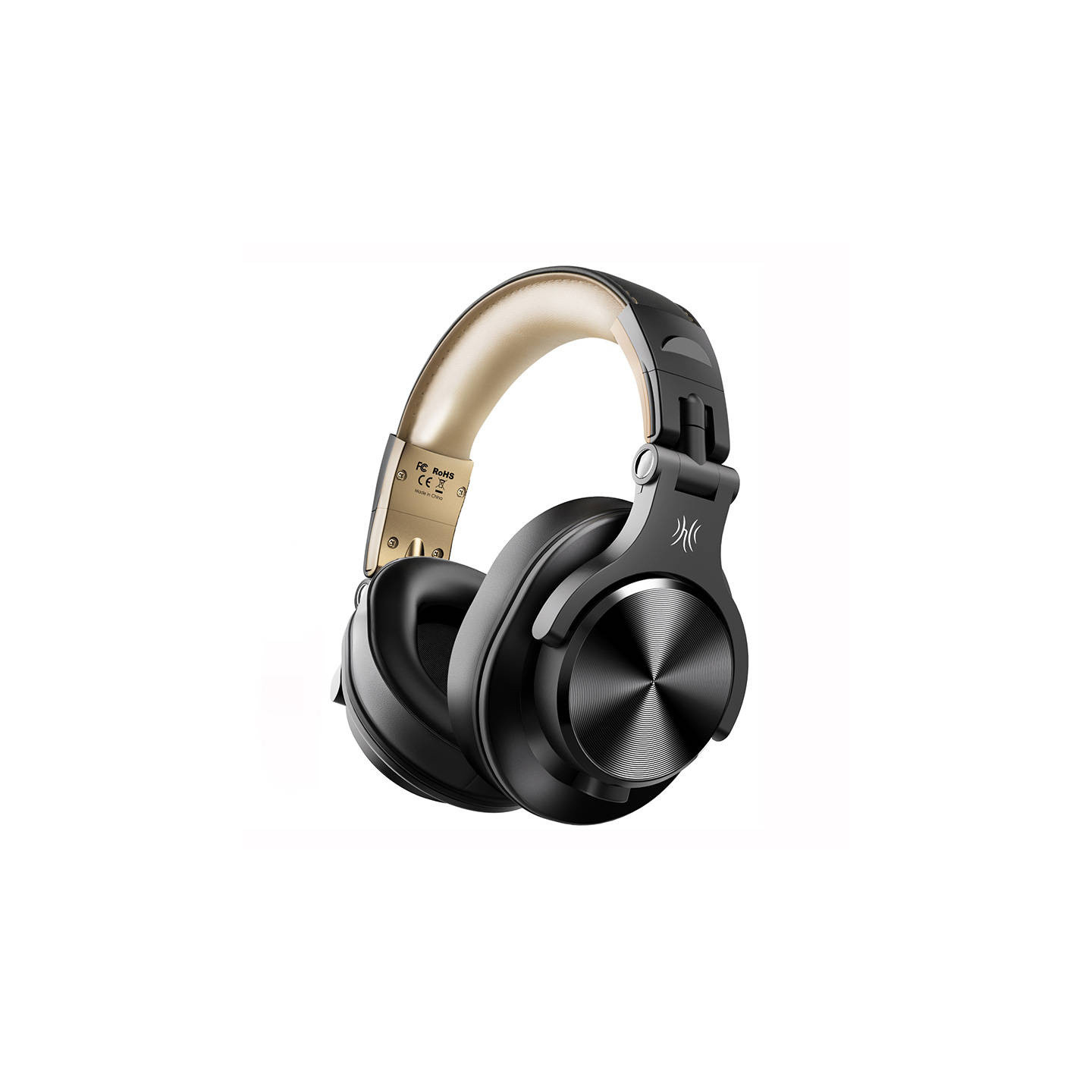Oneodio Fusion A70 wireless headphones (gold)