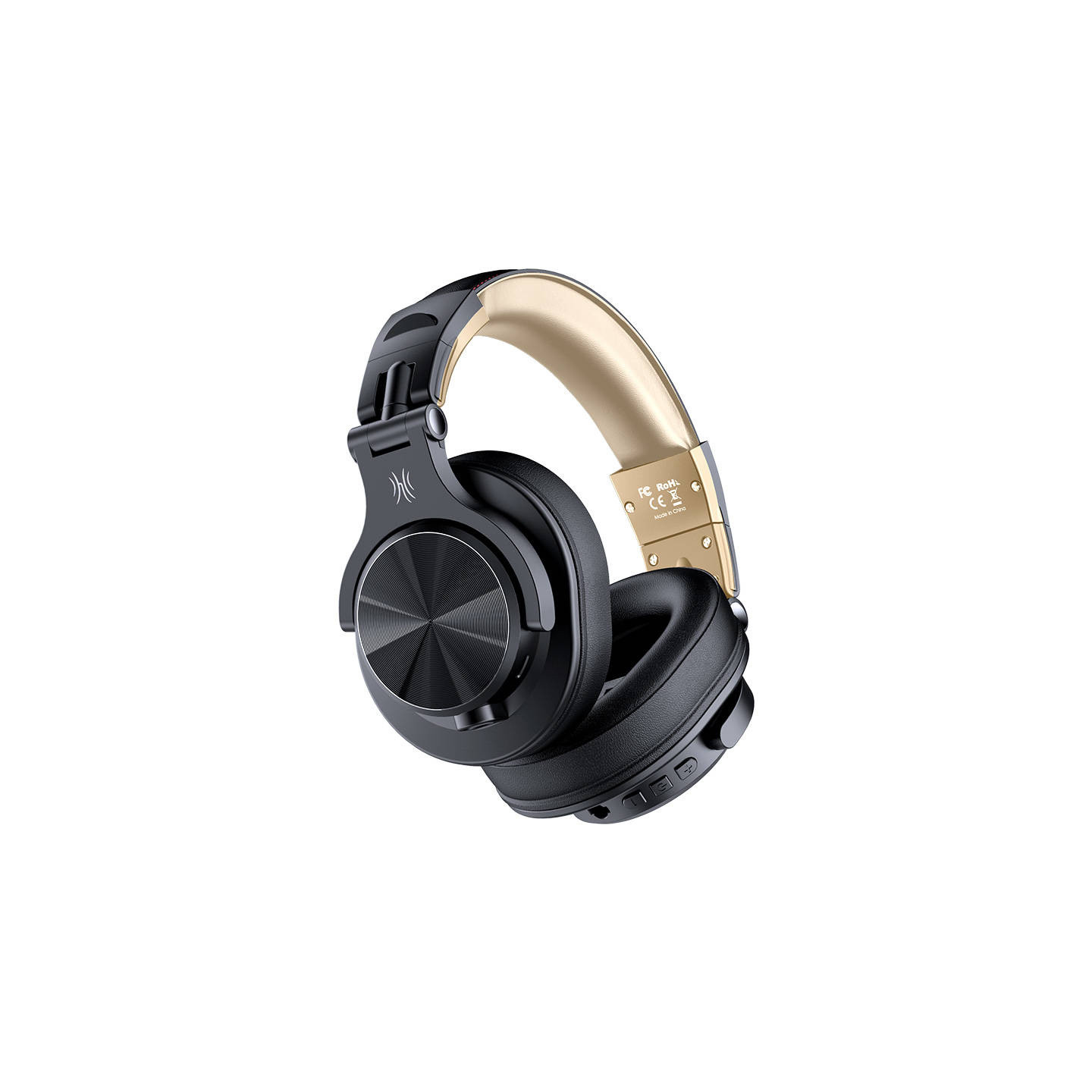 Oneodio Fusion A70 wireless headphones (gold)