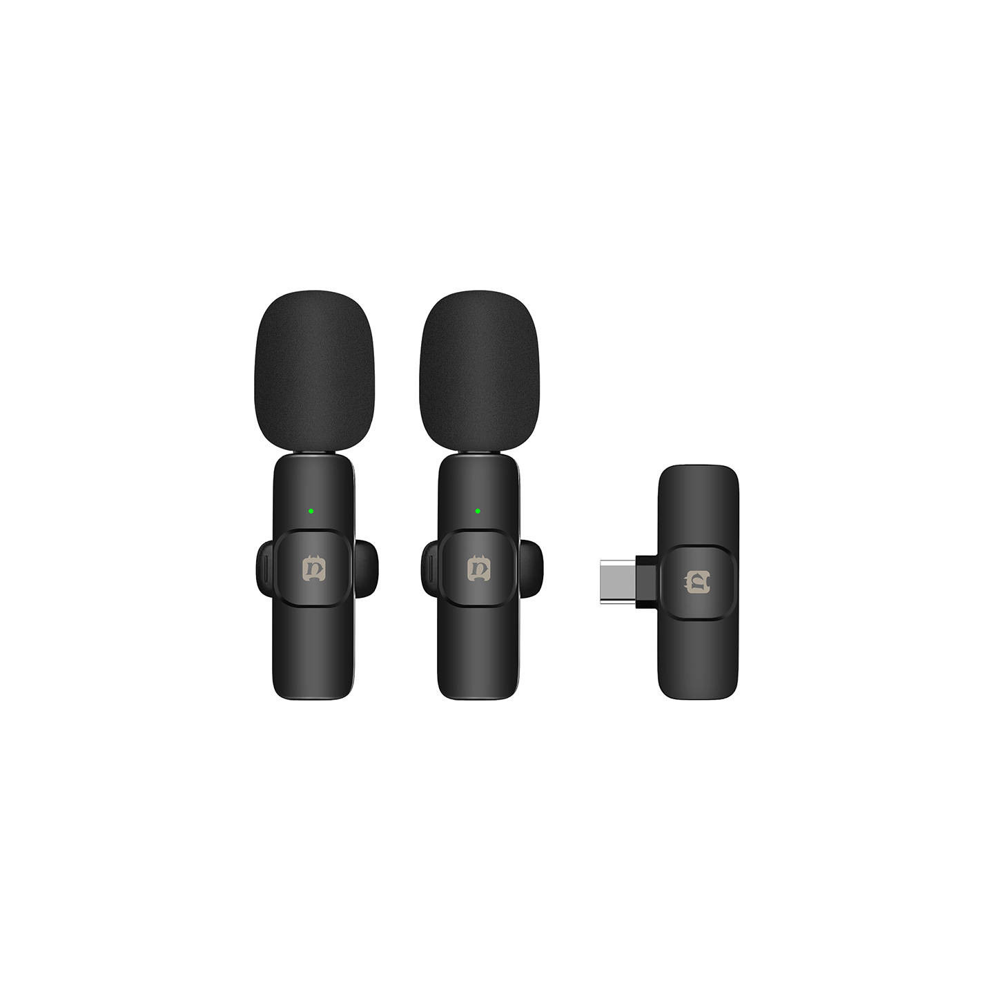 Wireless microphone Puluz PU3151B Lavalier Type C