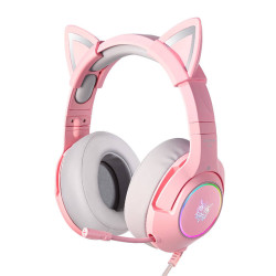 View product ONIKUMA K9 Pink RGB Gaming Headphones