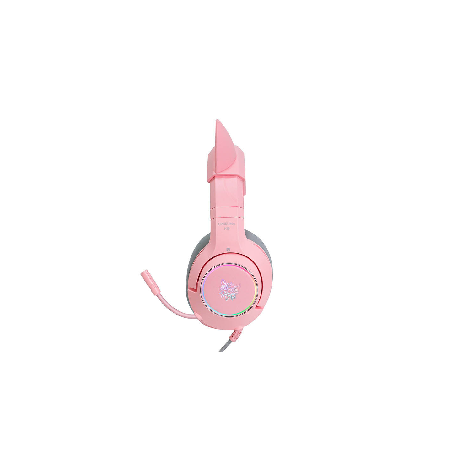 ONIKUMA K9 Pink RGB Gaming Headphones