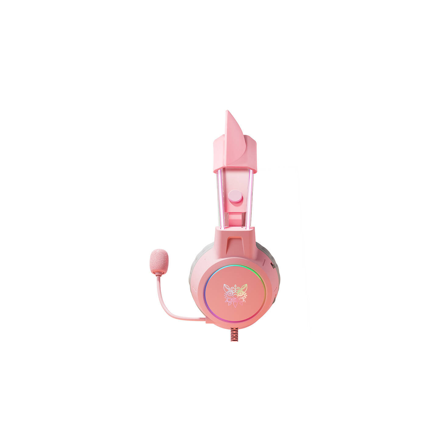 ONIKUMA X15Pro Gaming Headphones Pink/Cat Ears