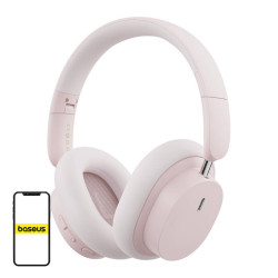 View product Baseus Bowie D05 Wireless Headphones Bluetooth 5.2 (golden rose)