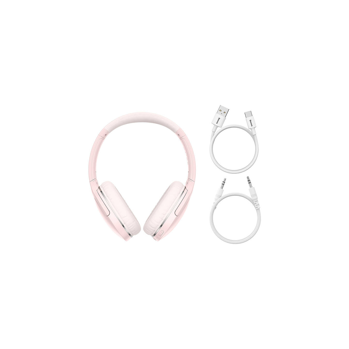 Wireless headphones Baseus Encok D02 PRO (pink)