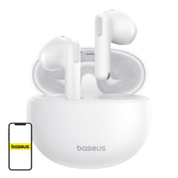 View product Earphones TWS Baseus Bowie E12 (white)