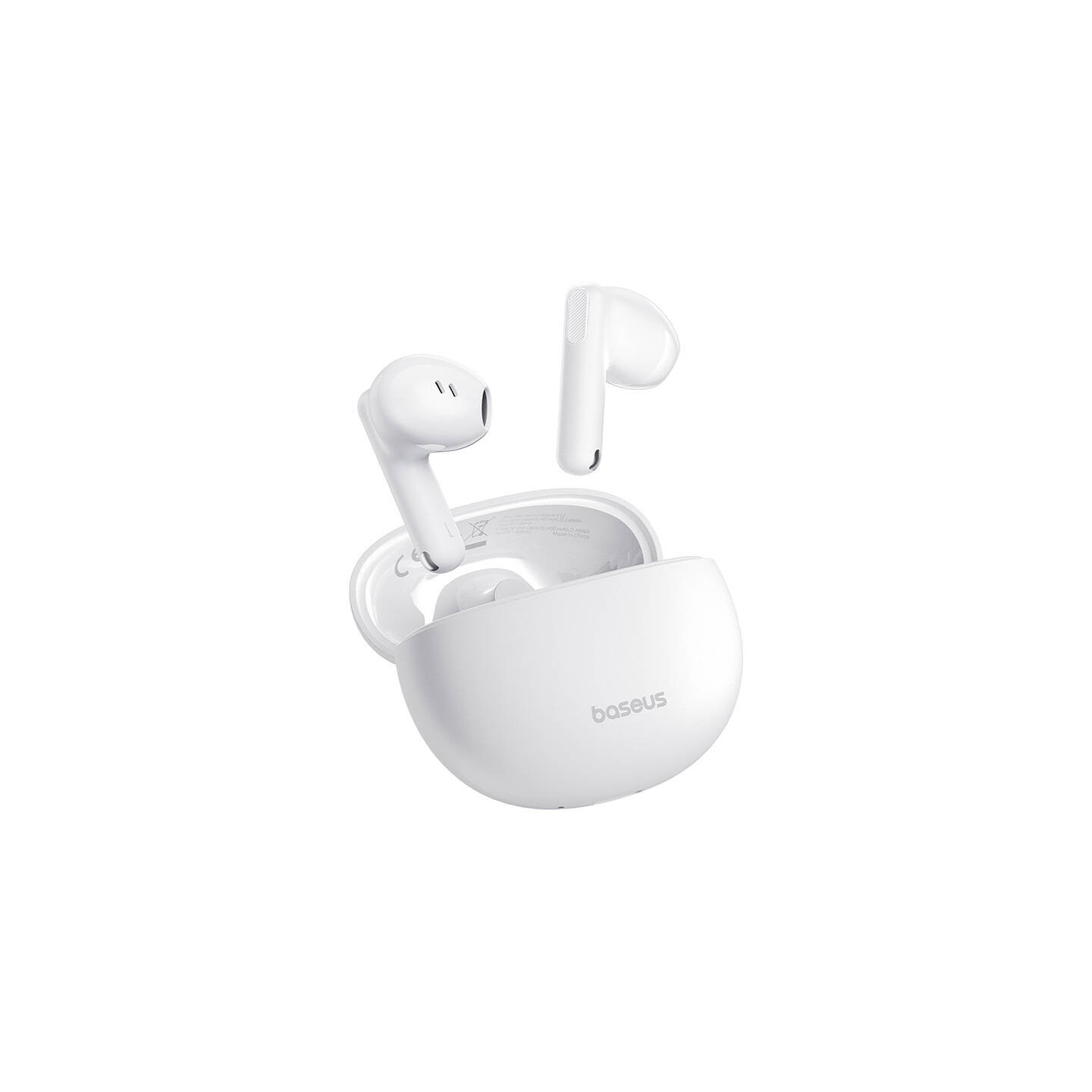 Earphones TWS Baseus Bowie E12 (white)