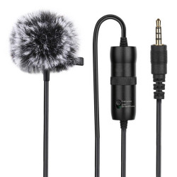 View product Microphone with a clip PULUZ 3.5mm Jack 6m