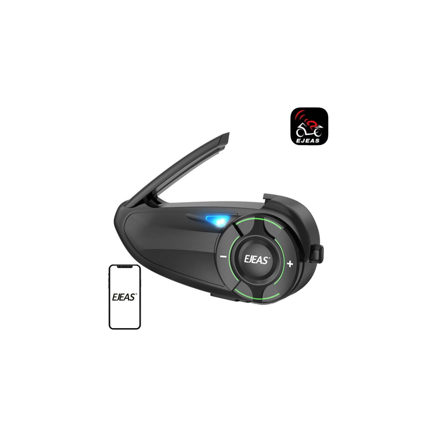 EJEAS Q8 motorcycle intercom