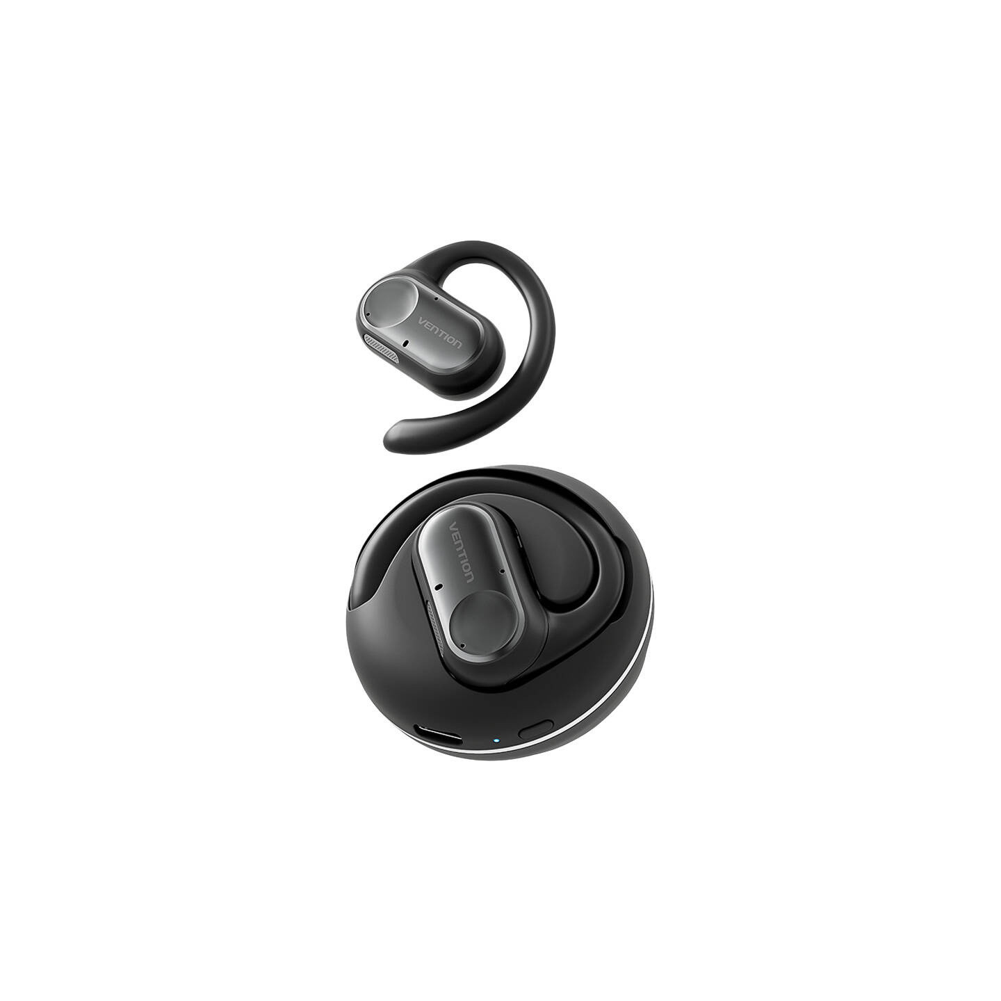 Wireless Headphones, Vention, NBPB0, OpenBeat O11 (black)