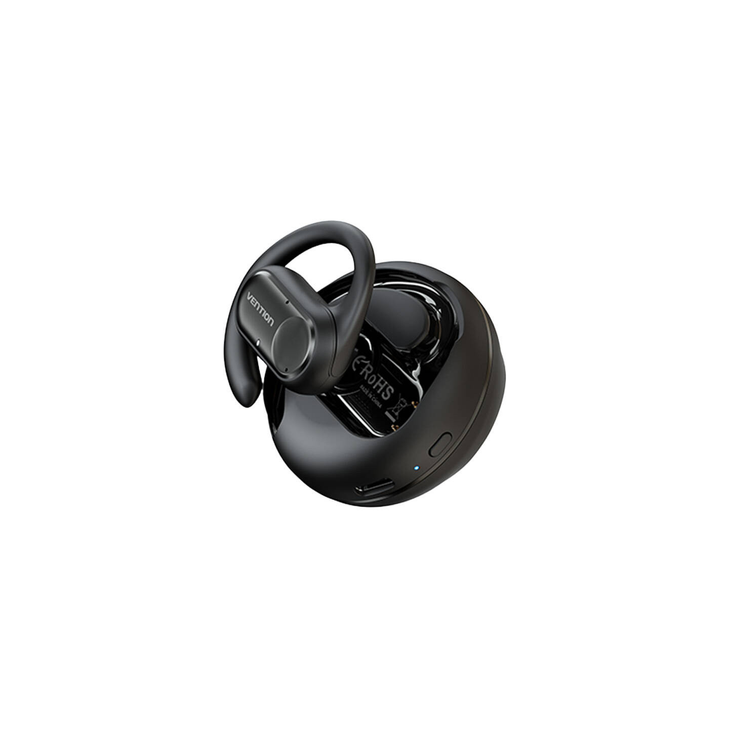 Wireless Headphones, Vention, NBPB0, OpenBeat O11 (black)