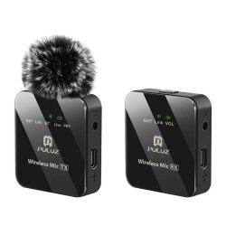 View product Wireless Lavalier Microphone PULUZ 1 TX + 1 RX