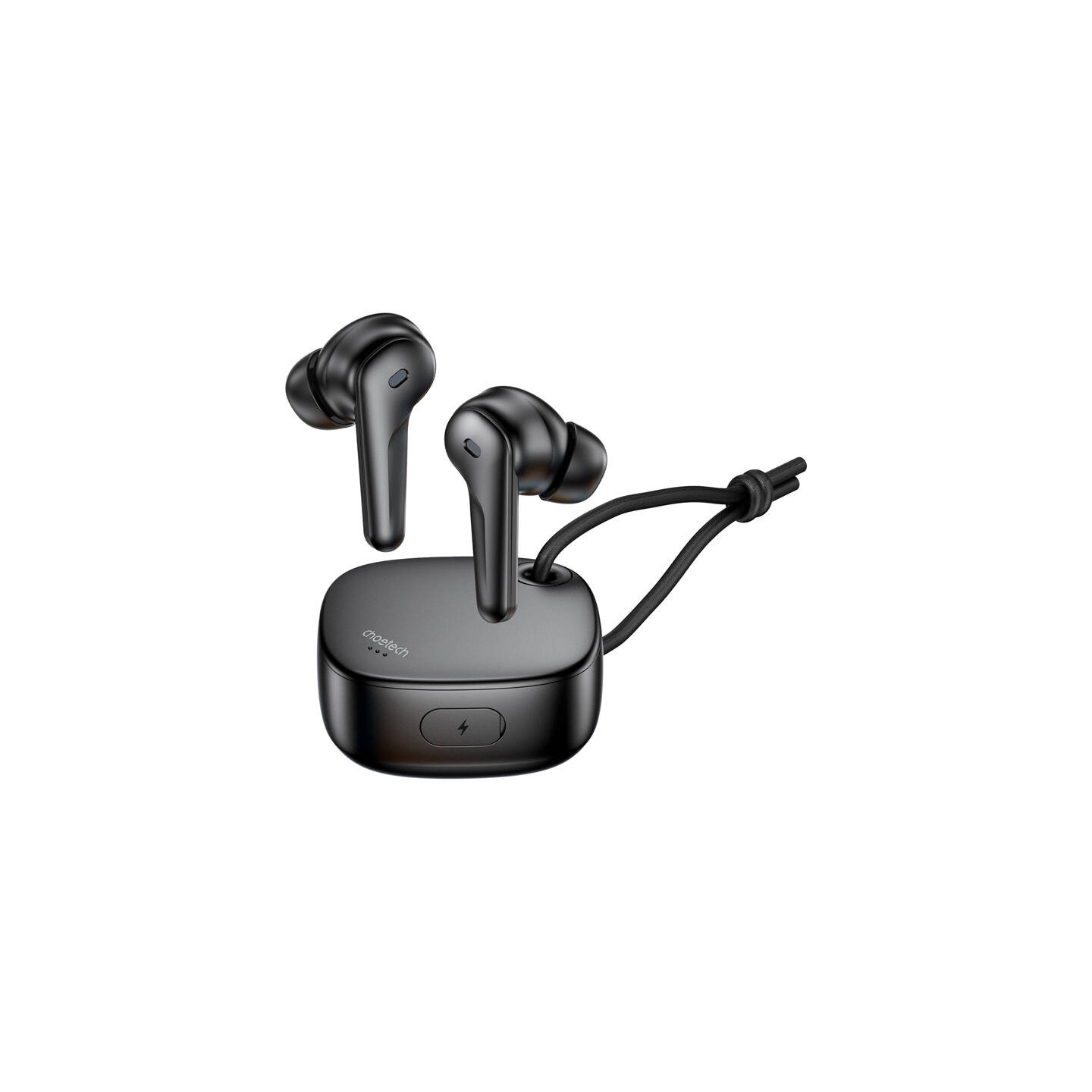TWS Choetech BH-T17 ANC+ENC Wireless Headphones (black)