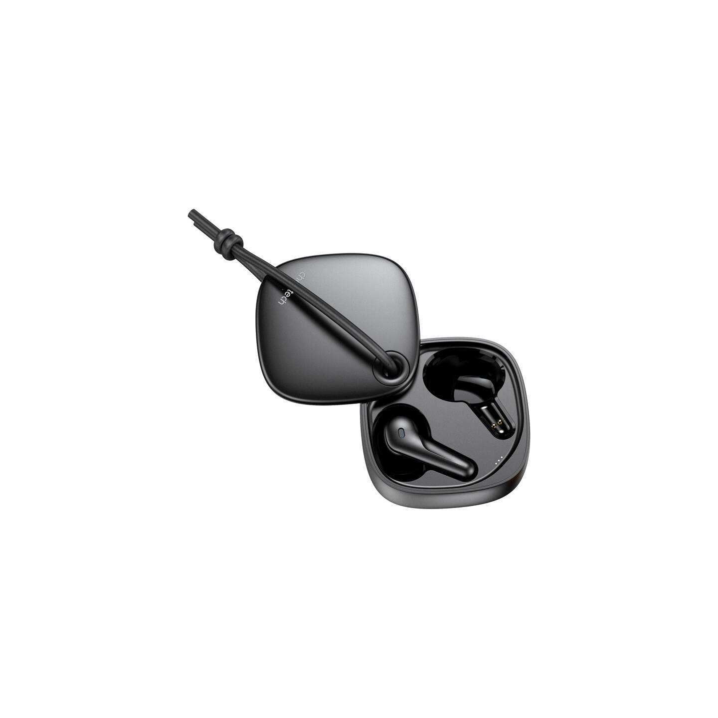 TWS Choetech BH-T17 ANC+ENC Wireless Headphones (black)