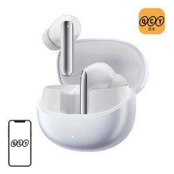 View product TWS QCY MeloBuds Pro HT08 Headphones, ANC (white)