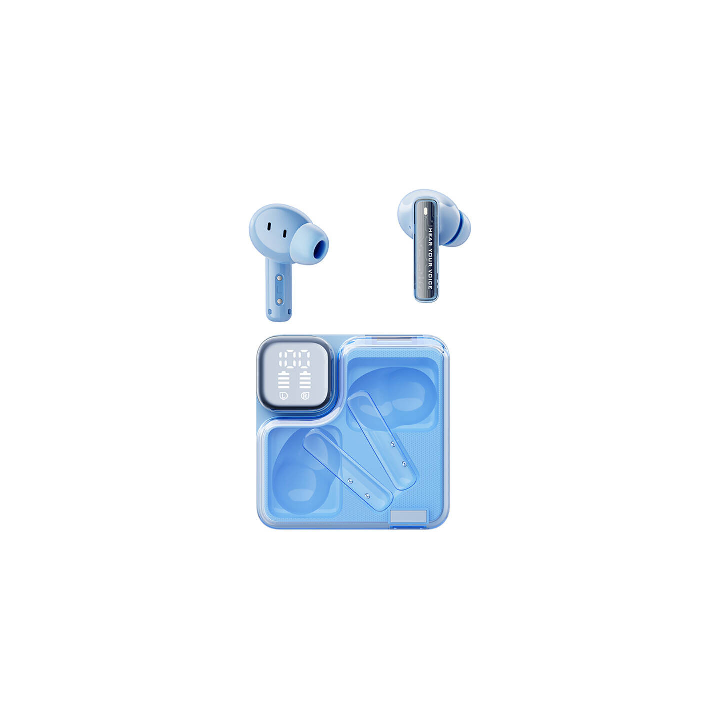 TWS QCY MeloBuds Neo T31 Headphones (blue)
