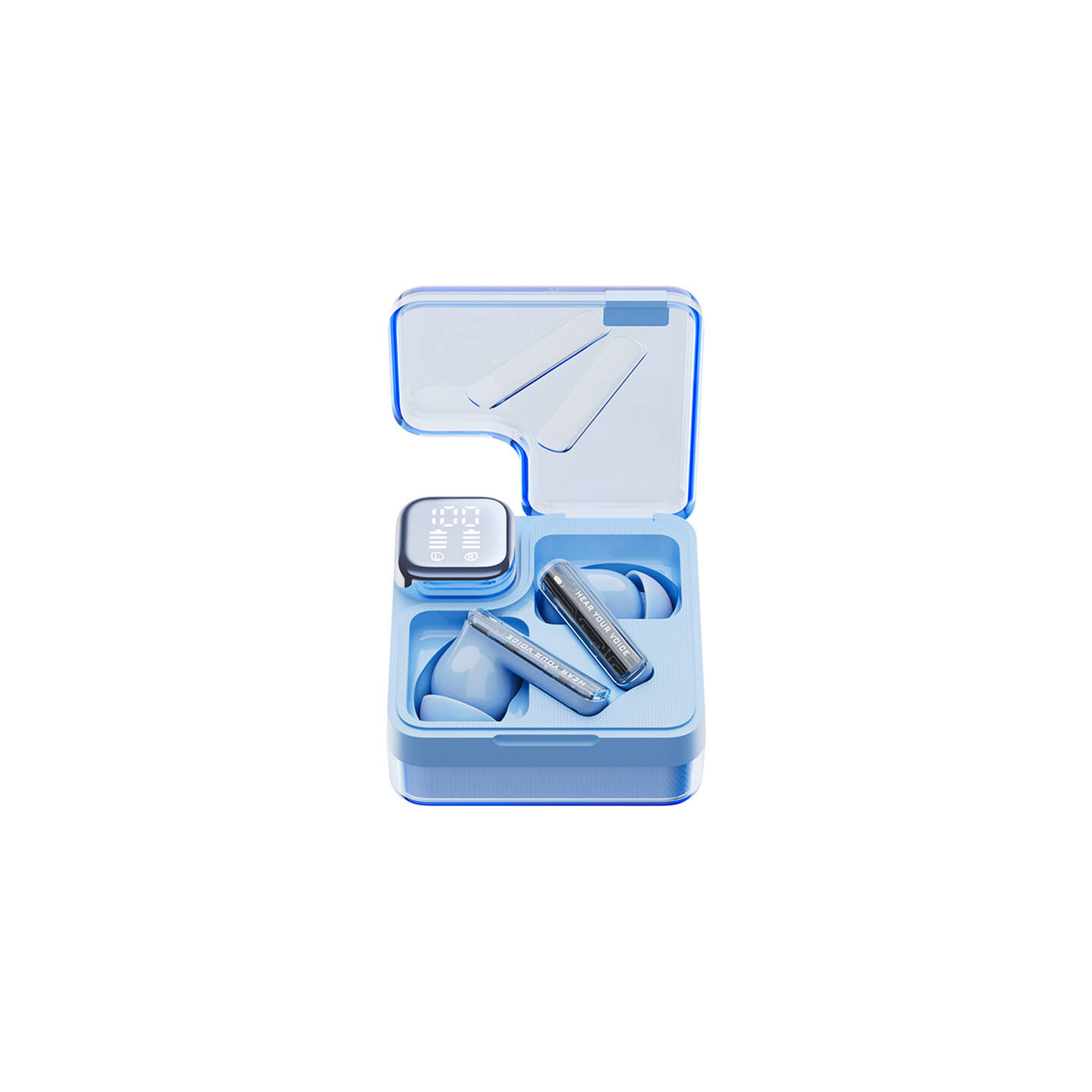 TWS QCY MeloBuds Neo T31 Headphones (blue)